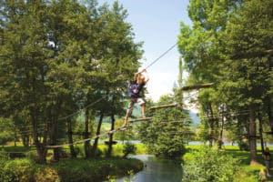 Accrobranche dans la vallée du Louron
